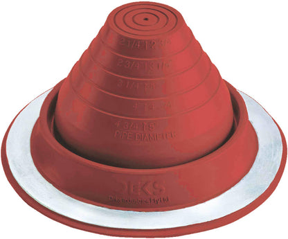 DEKS Round Base Pipe Boots