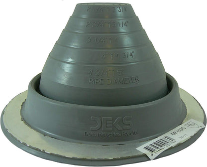 DEKS Round Base Pipe Boots