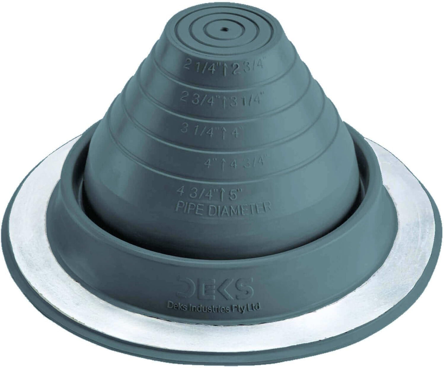 DEKS Round Base Pipe Boots