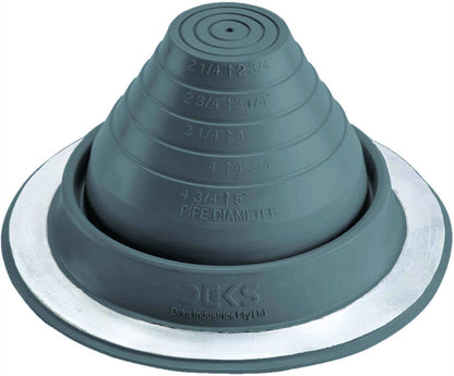 DEKS Round Base Pipe Boots