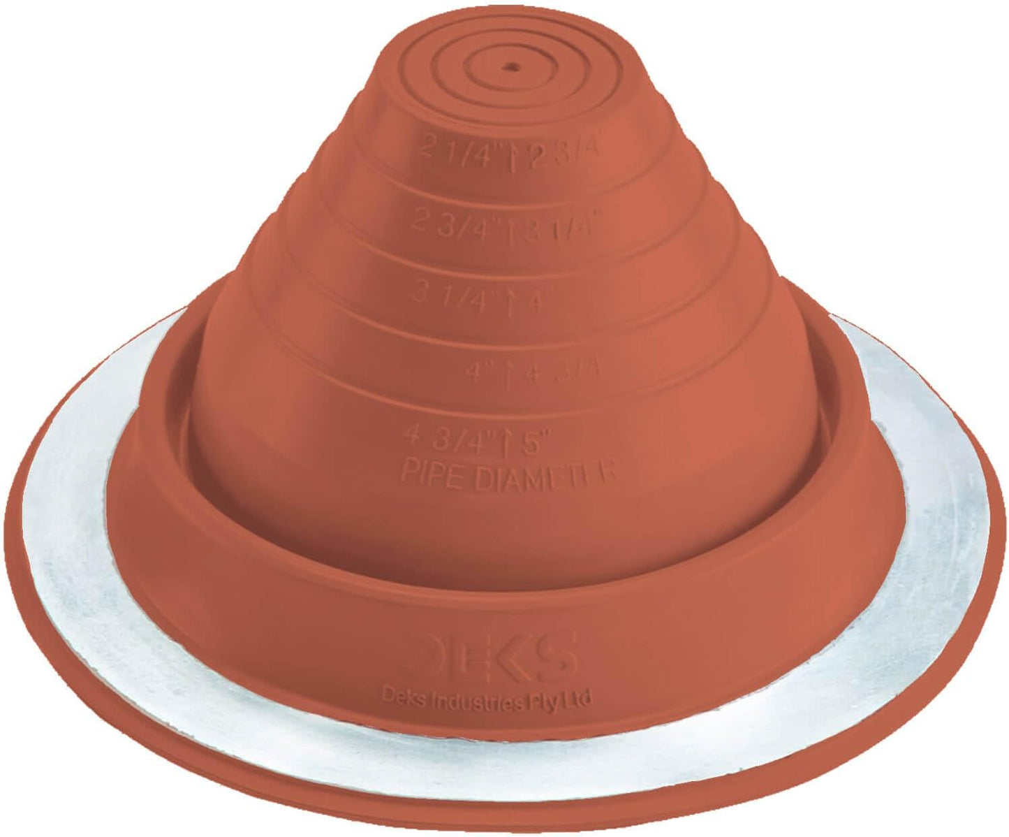 DEKS Round Base Pipe Boots