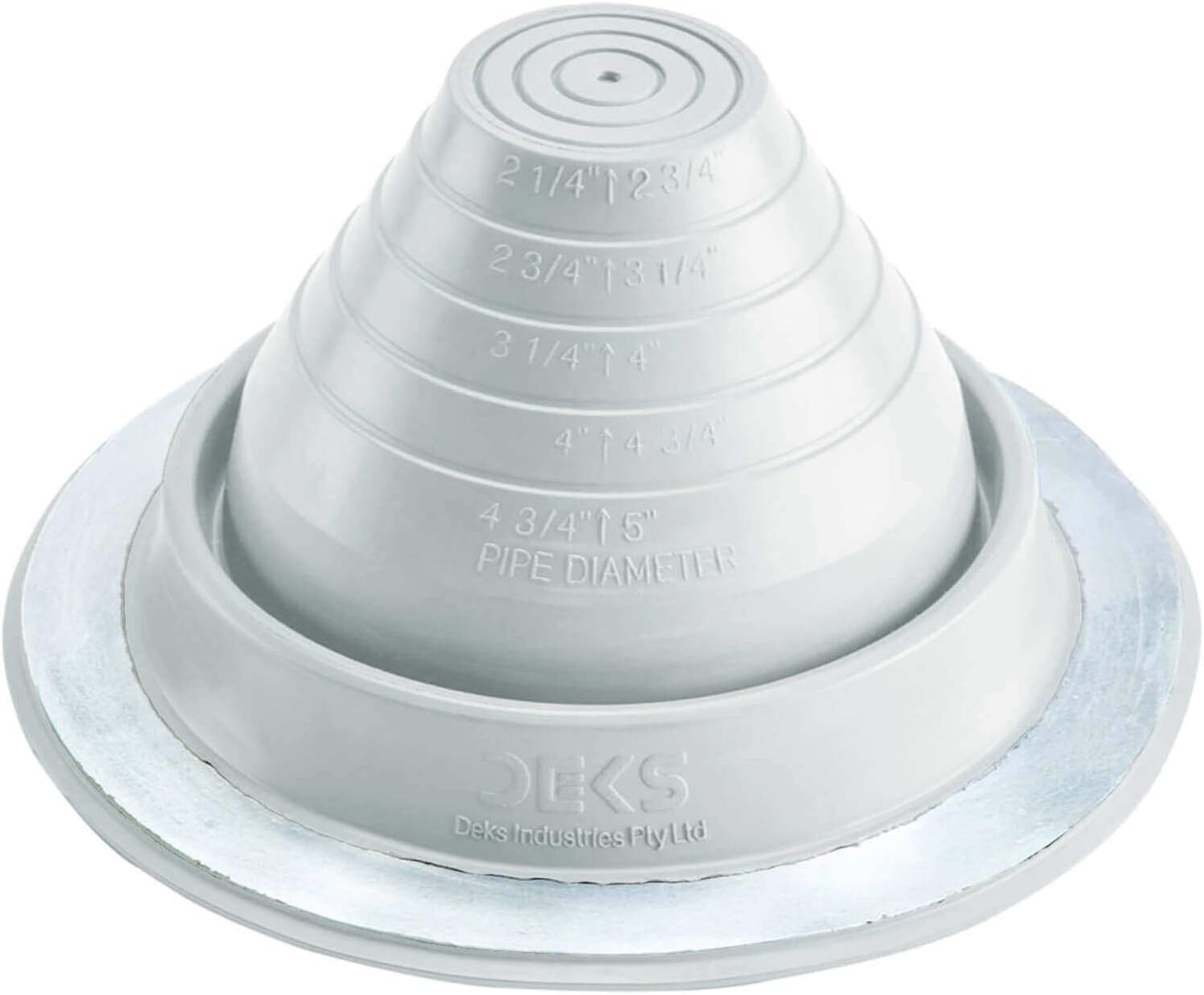 DEKS Round Base Pipe Boots