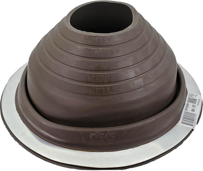 DEKS Round Base Pipe Boots