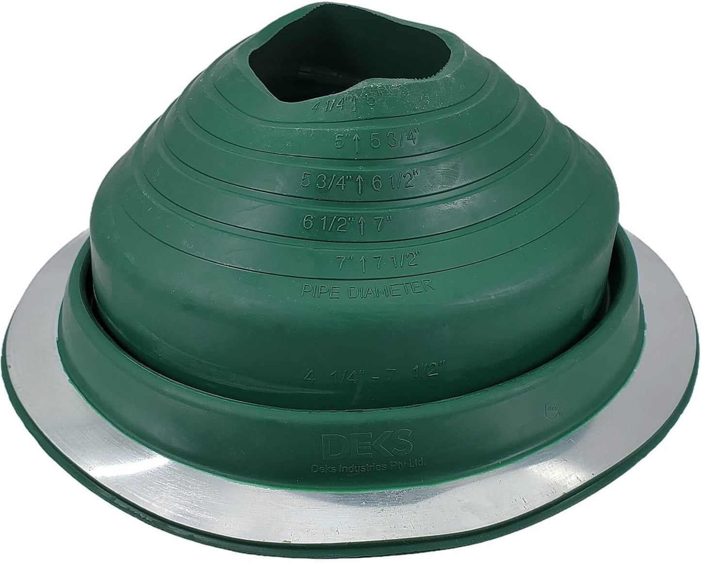 DEKS Round Base Pipe Boots
