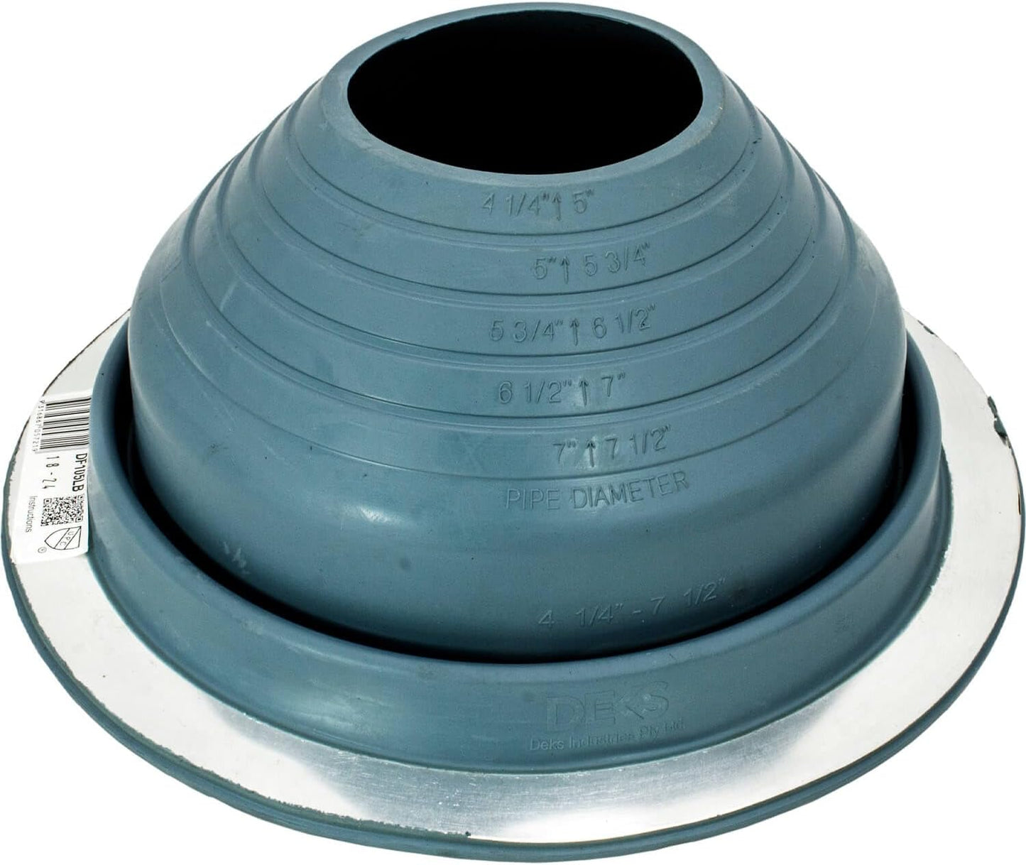 DEKS Round Base Pipe Boots