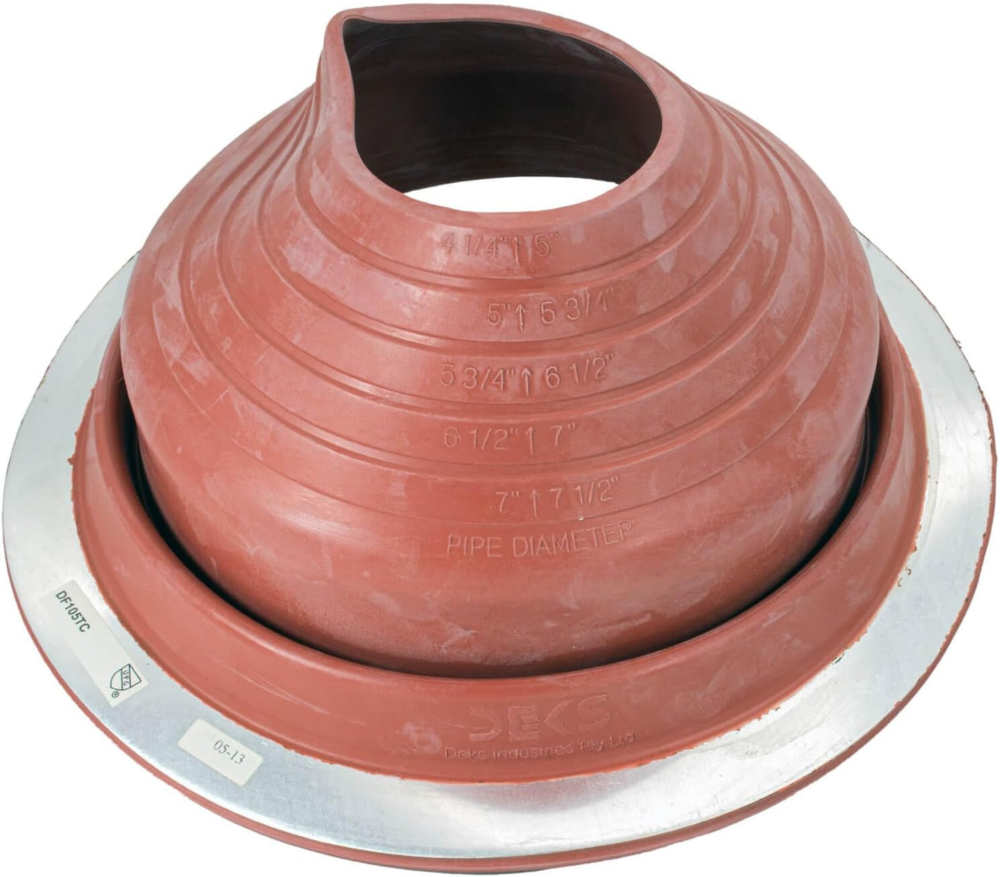 DEKS Round Base Pipe Boots