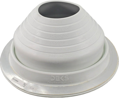 DEKS Round Base Pipe Boots