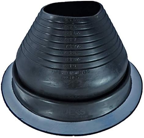 DEKS Round Base Pipe Boots