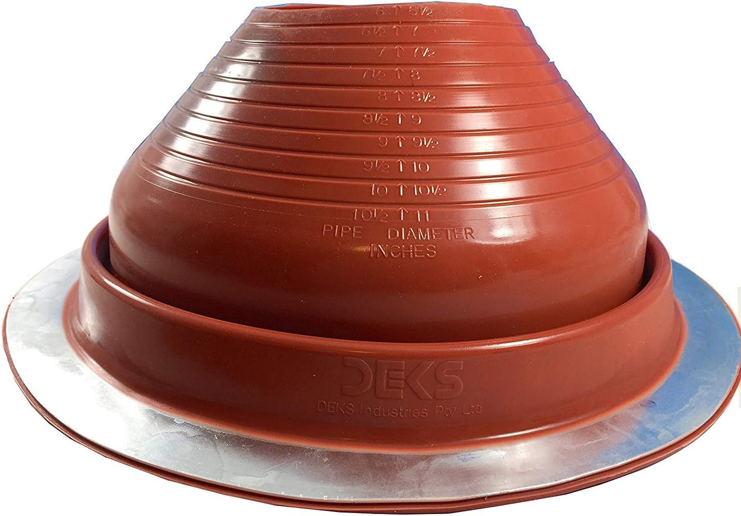 DEKS High Temperature Round Base Pipe Boots