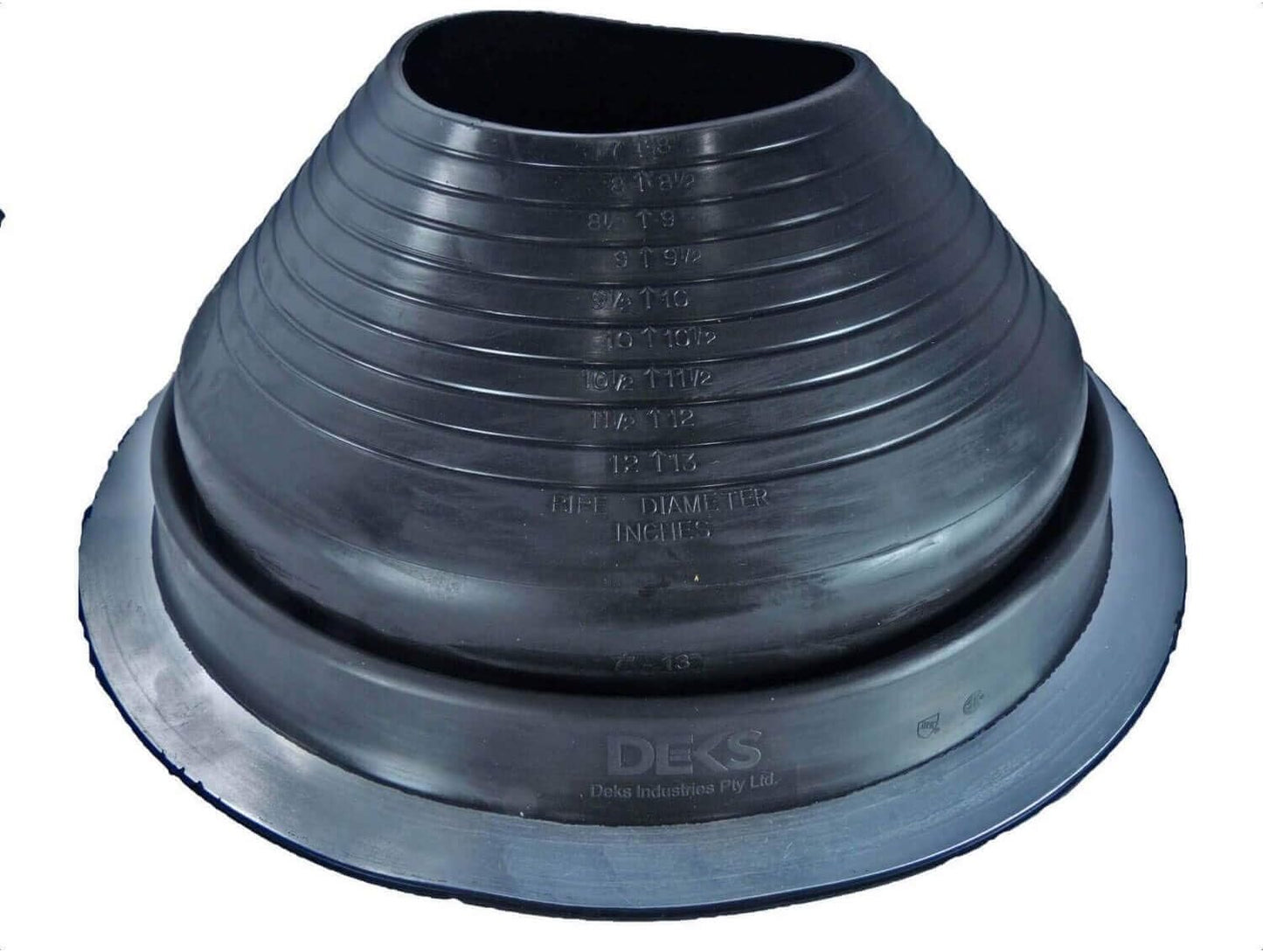 DEKS Round Base Pipe Boots