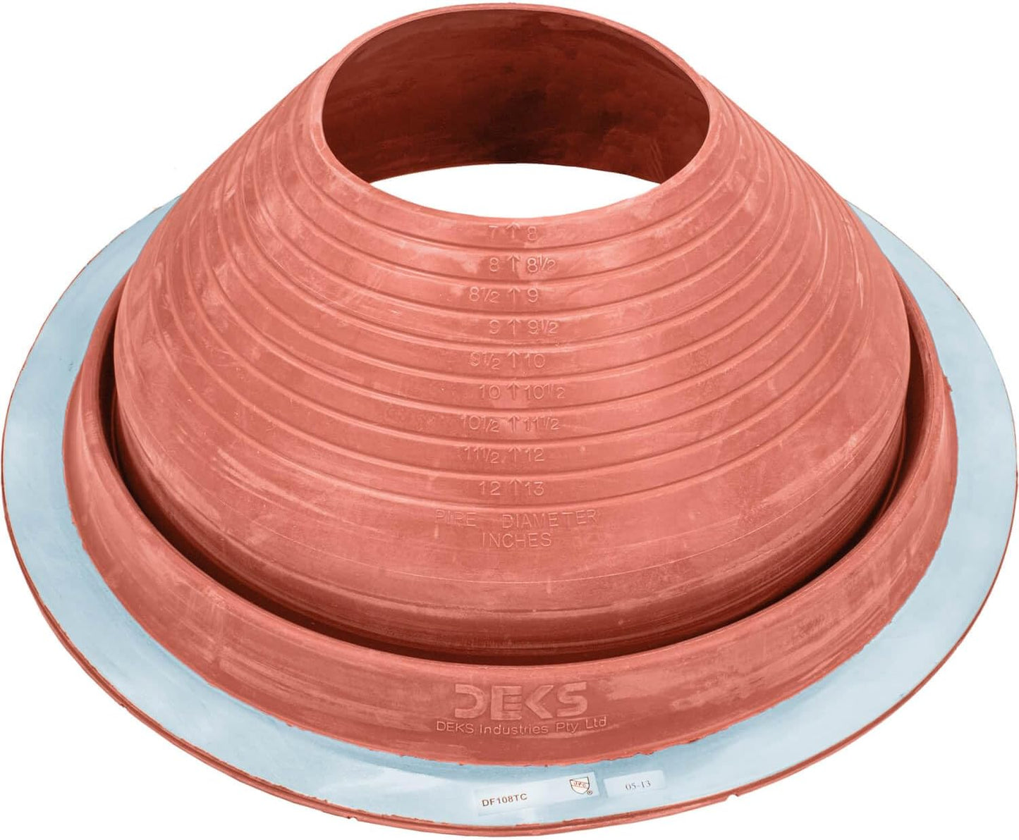 DEKS Round Base Pipe Boots