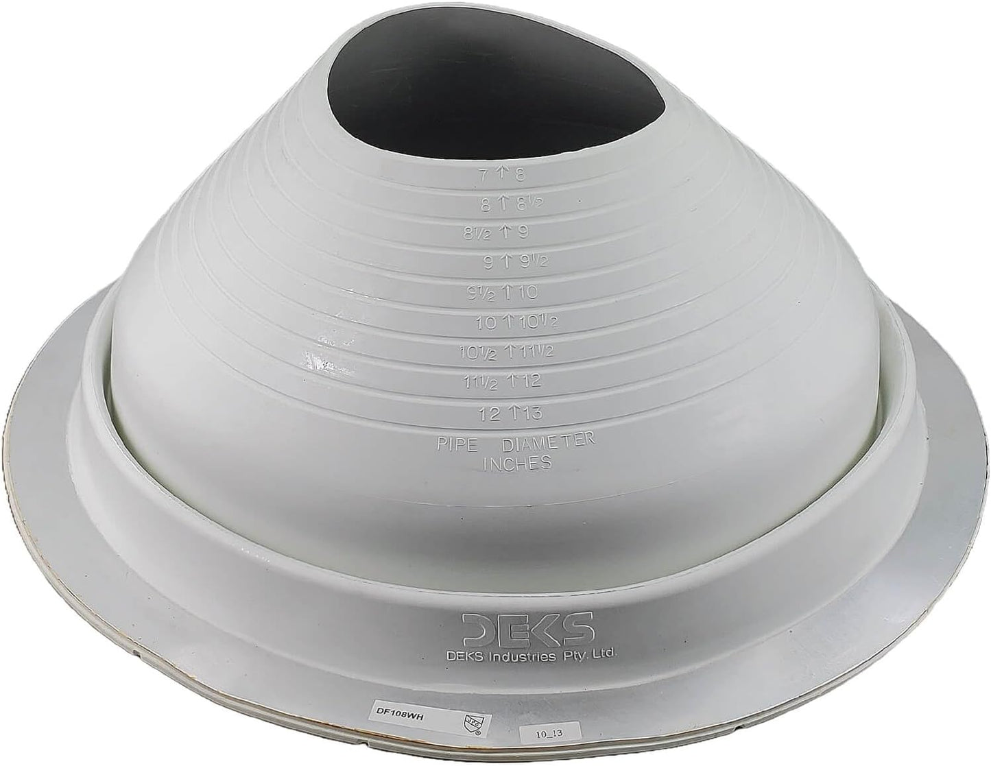 DEKS Round Base Pipe Boots