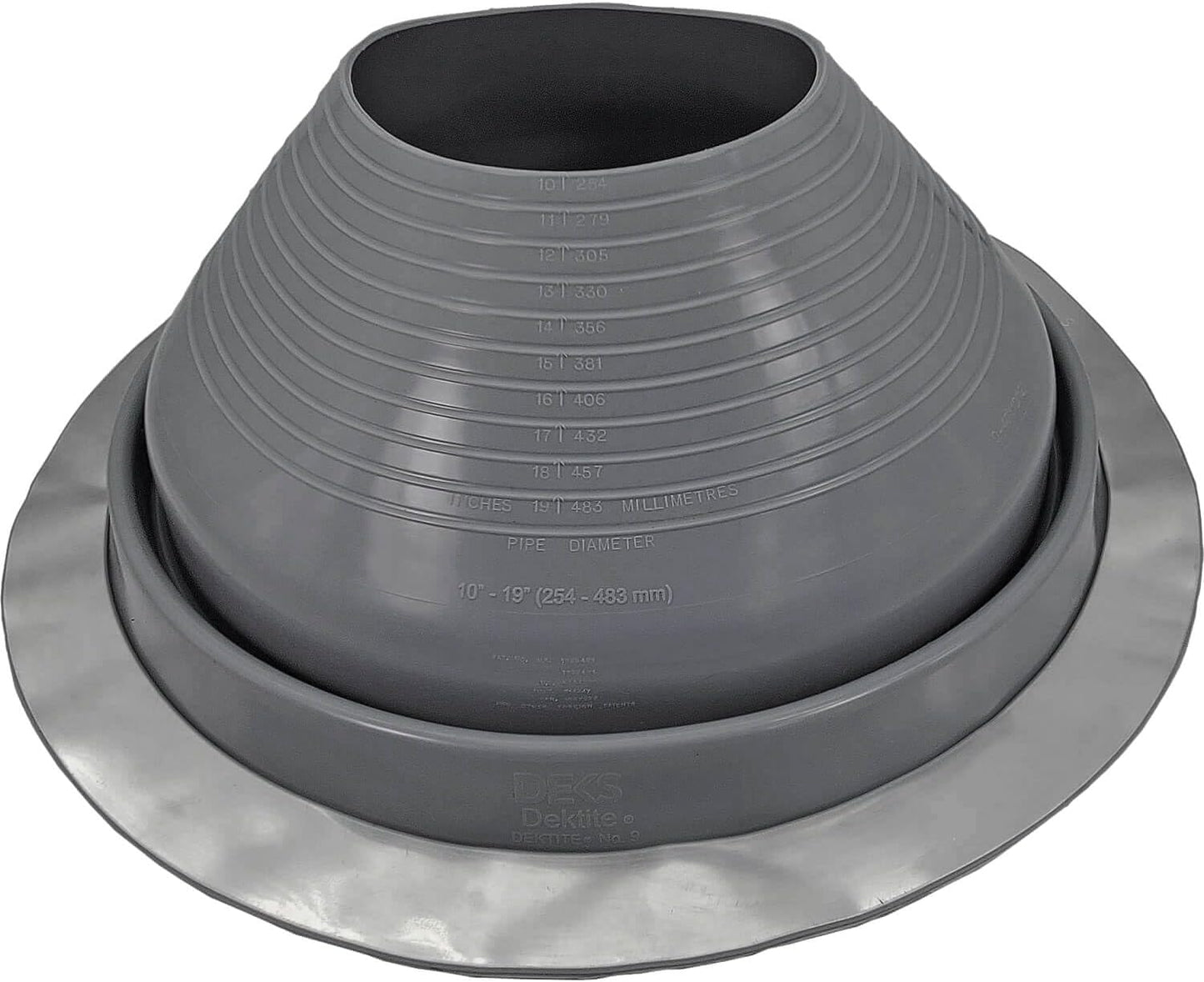DEKS High Temperature Round Base Pipe Boots