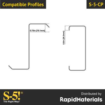S-5-CP Seam Clamp (Car Port)