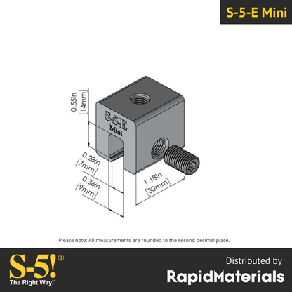 S-5-E Mini Seam Clamp