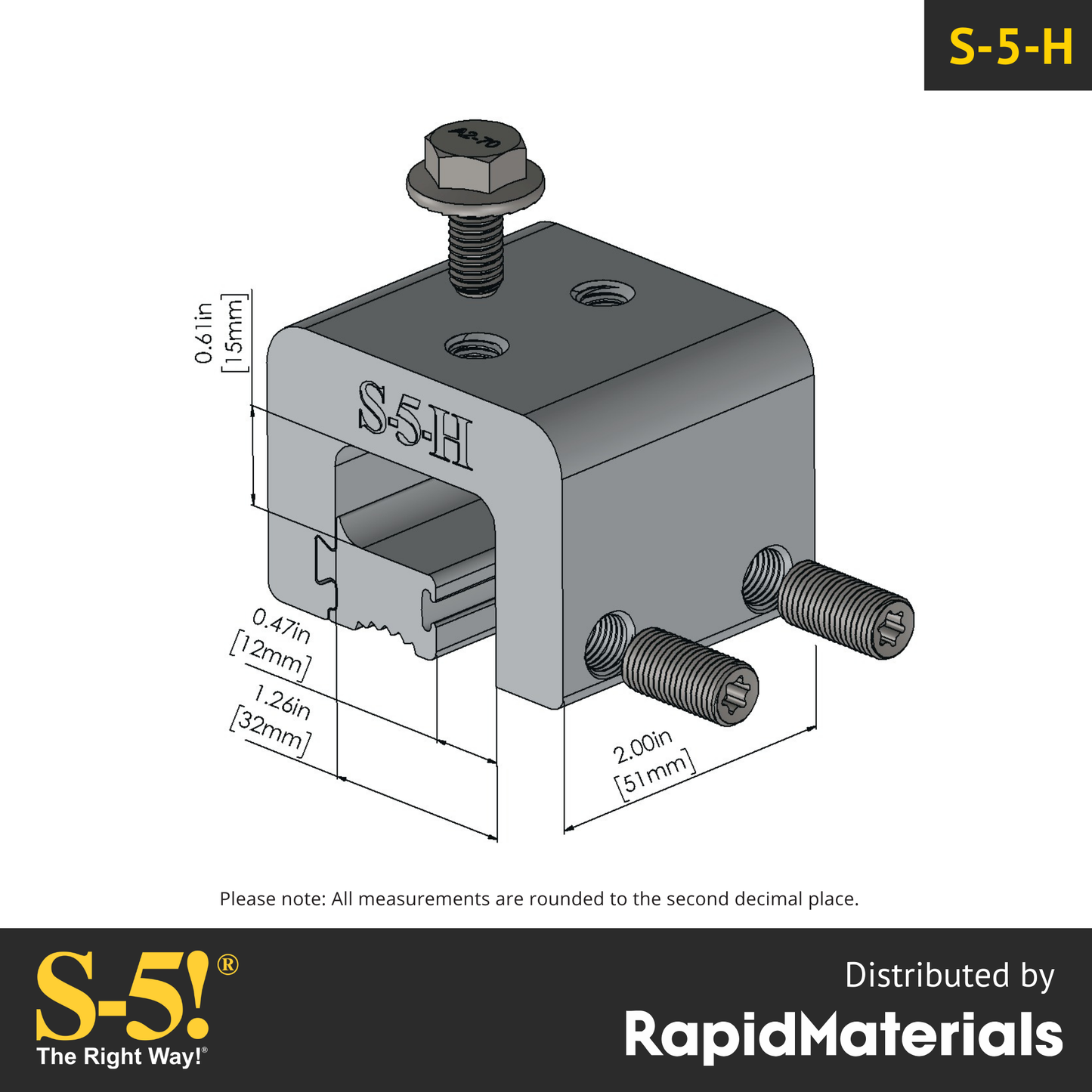 S-5-H Seam Clamp