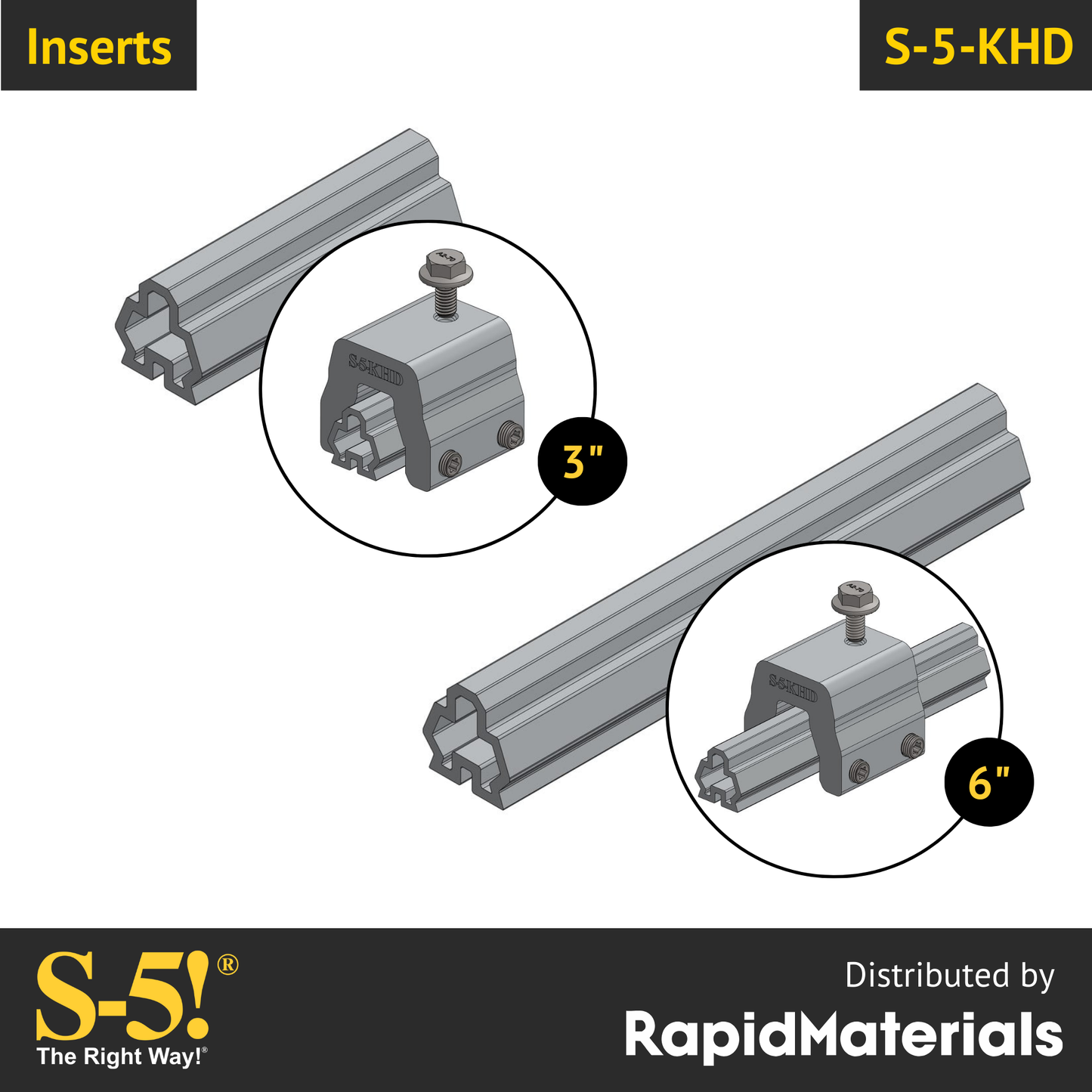 S-5-KHD Seam Clamp