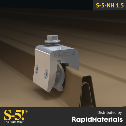 S-5-NH 1.5 Seam Clamp