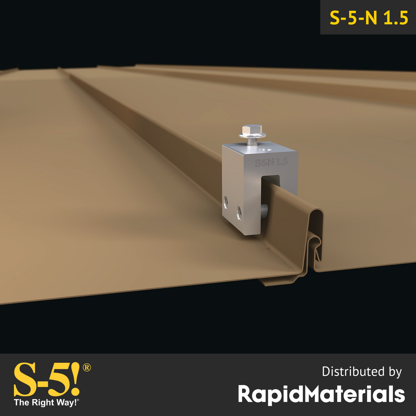 S-5-N 1.5 Seam Clamp