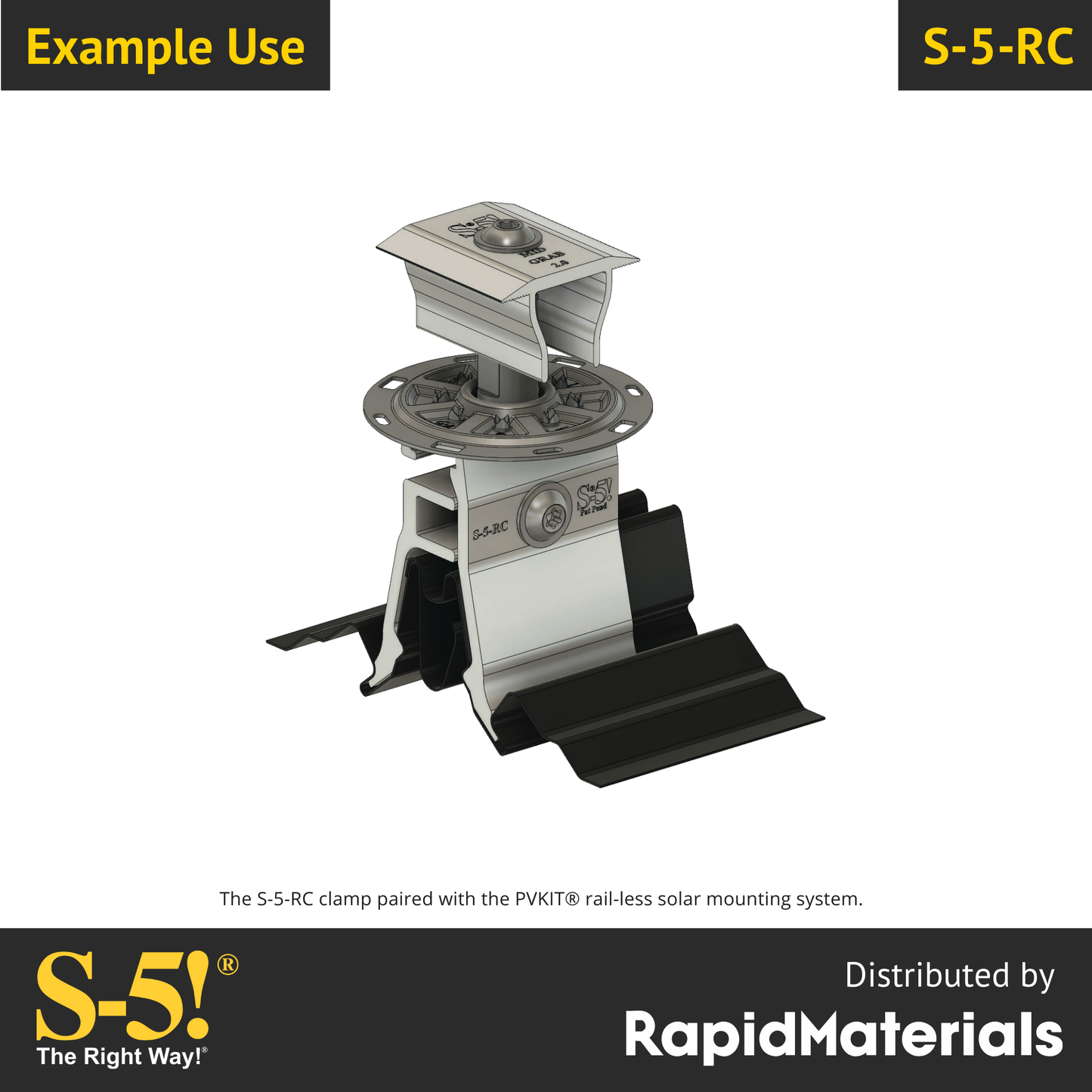 S-5-RC Seam Clamp