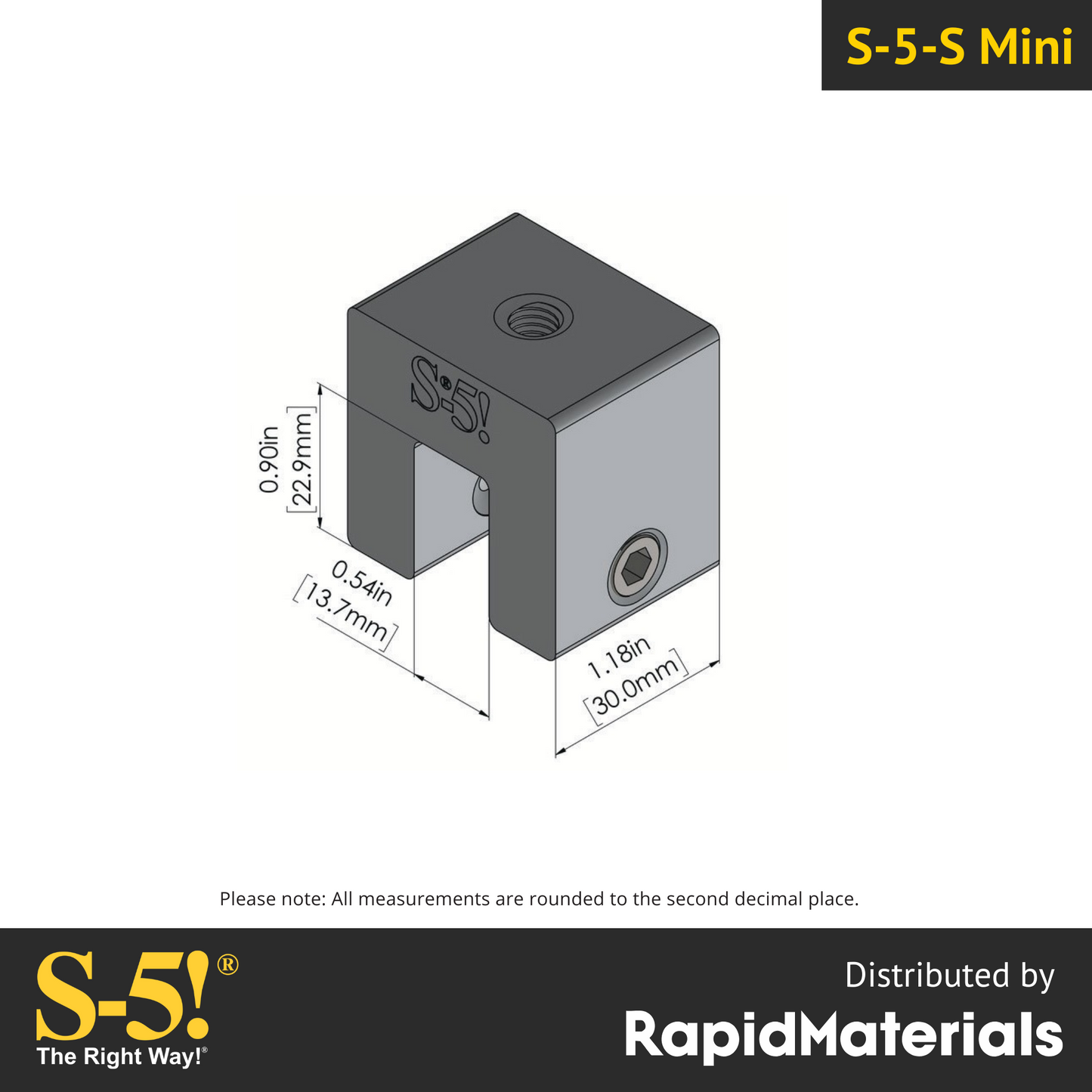 S-5-S Mini Seam Clamp