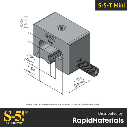 S-5-T Mini Seam Clamp