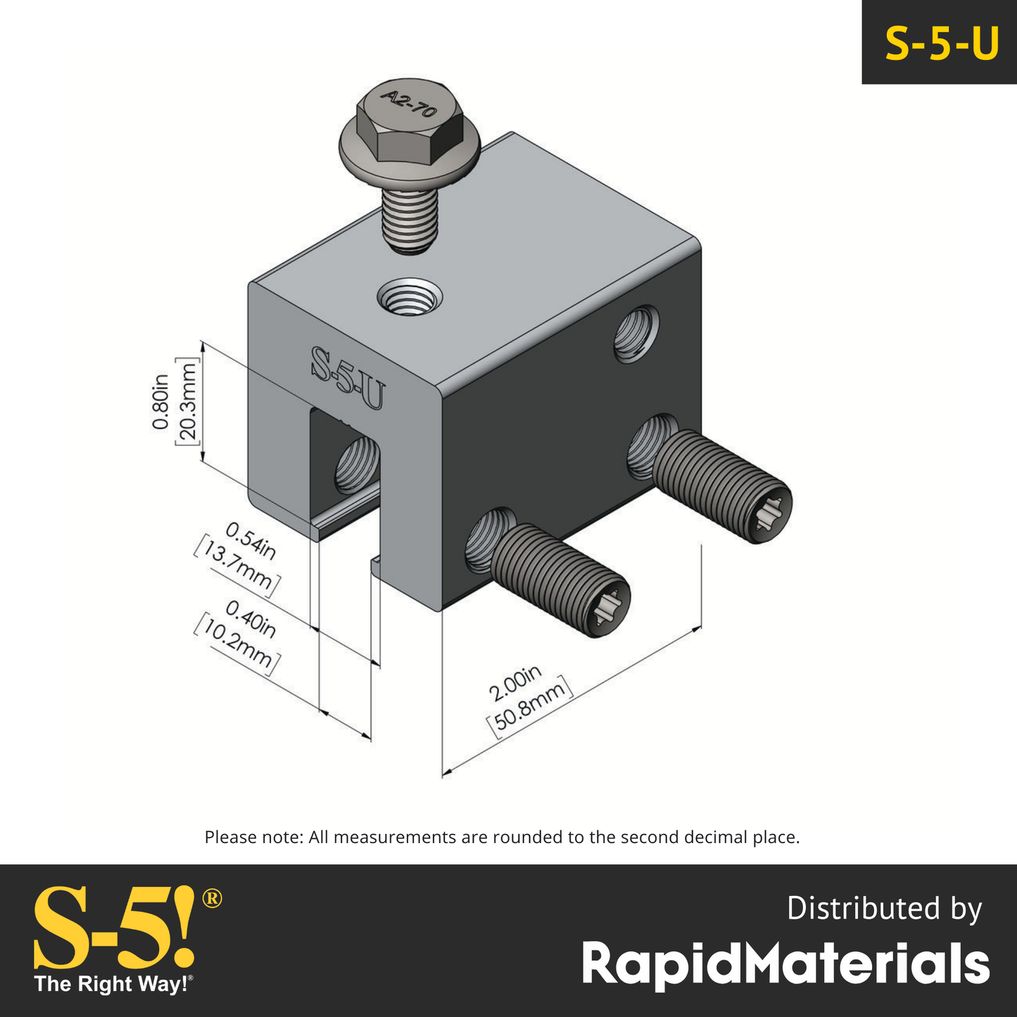 S-5-U Seam Clamp