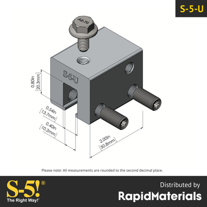 S-5-U Seam Clamp