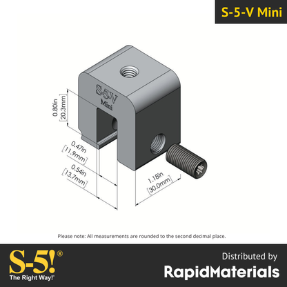 S-5-V Mini Seam Clamp