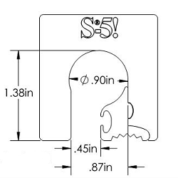 S-5-Z Mini Seam Clamp