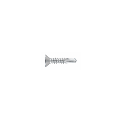 SFS SA6 #10 Self-Drilling Screw, Countersunk Flat Head PH2, 304 Stainless - #10 x 1" (1000 pack)