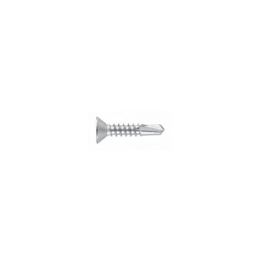 SFS SA6 #10 Self-Drilling Screw, Countersunk Flat Head PH2, 304 Stainless - #10 x 1" (1000 pack)