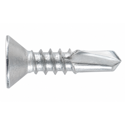 SFS SA6 #10 Self-Drilling Screw, Countersunk Flat Head PH2, 304 Stainless - #10 x 1" (1000 pack)