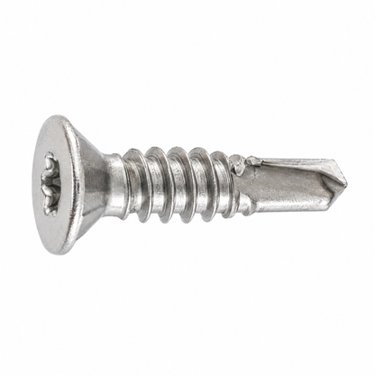 SFS SD3-S3-12-WFS ACM Panel Self-Drilling Screw, Wafer Head, 304 Stainless - #12 x 7/8" (1000 Pack)
