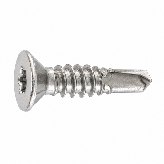 SFS SD3-S3-12-WFS ACM Panel Self-Drilling Screw, Wafer Head, 304 Stainless - #12 x 7/8" (1000 Pack)