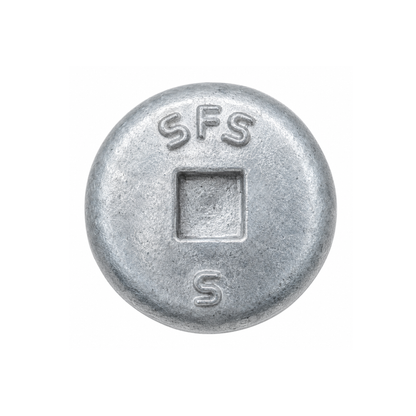 SFS BMSD3-S3-12-SQ2 Bi-Metal Self-Drilling Screw - #12 x 1" Pancake Head (250 Pack)