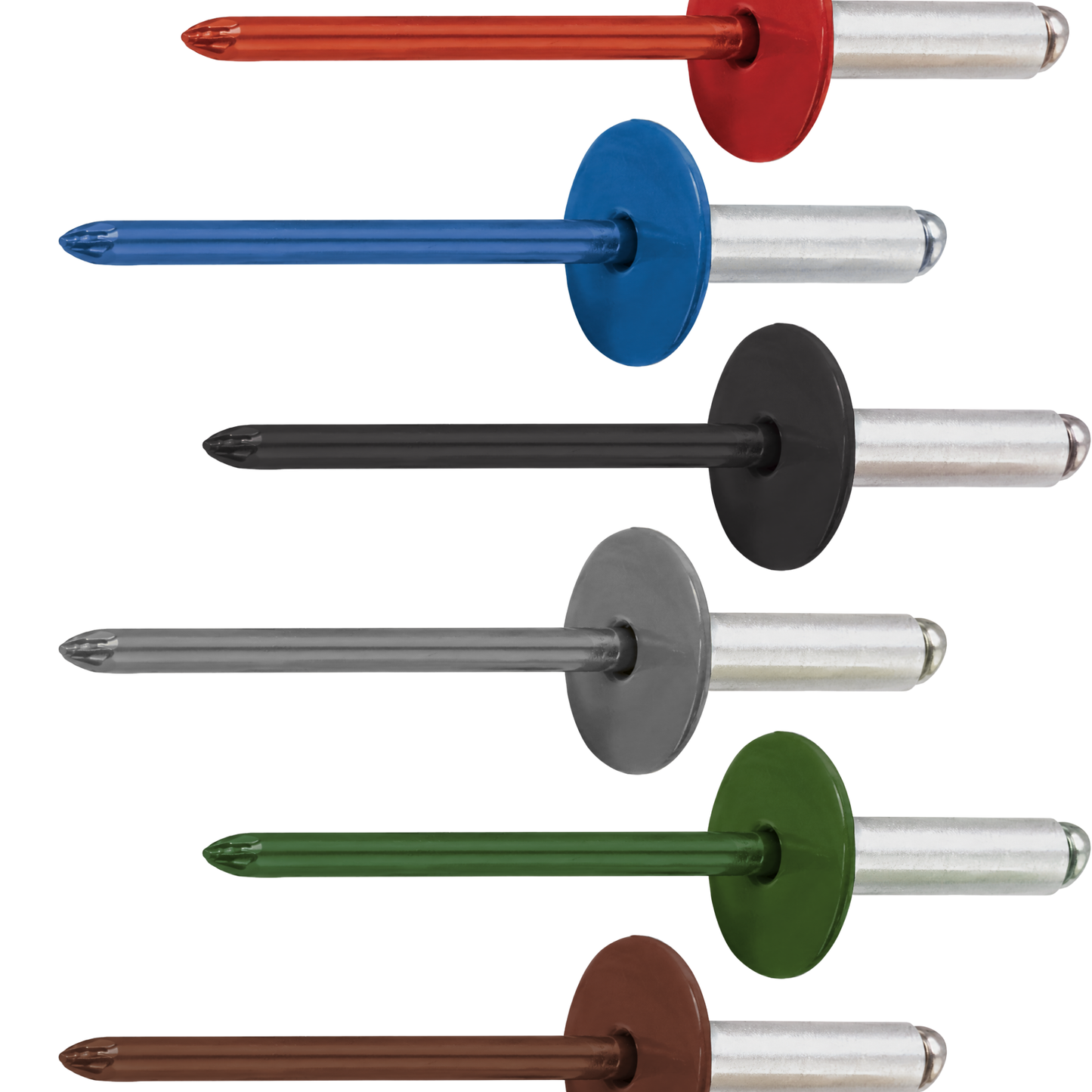 SFS SSO-D15 Stainless Steel Dome Head Rivet, 316 Stainless - 14mm (250 Pack)