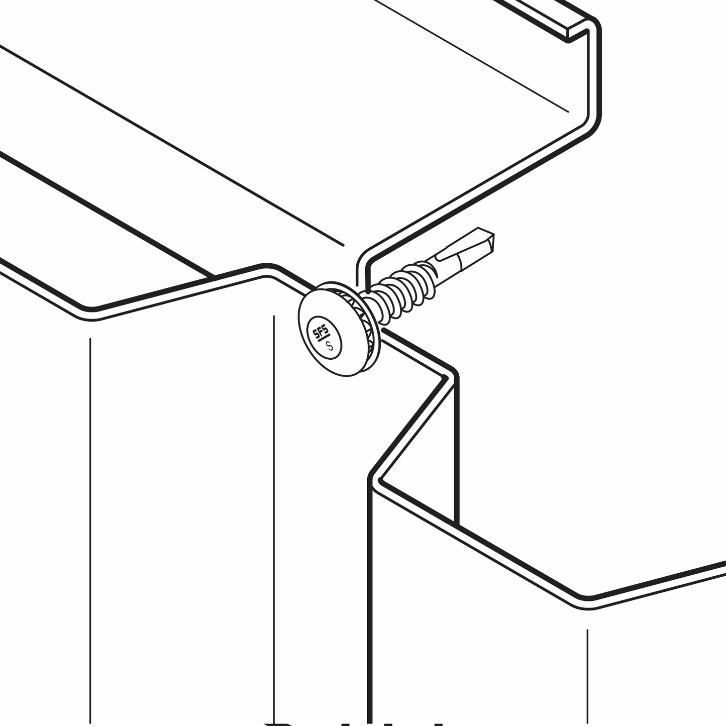 SFS SX3-D16 Bi-Metal Self-Drilling Screw, Dome Head, 304 Stainless - #12 x 1-3/16" (250 Pack)