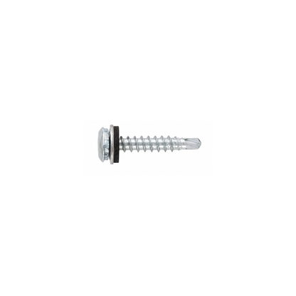 SFS SX3-L12 Irius® Bi-Metal Self-Drilling Screw, Low Profile Dome Head, 304 Stainless - #12 x 1-1/4" (250 Pack)