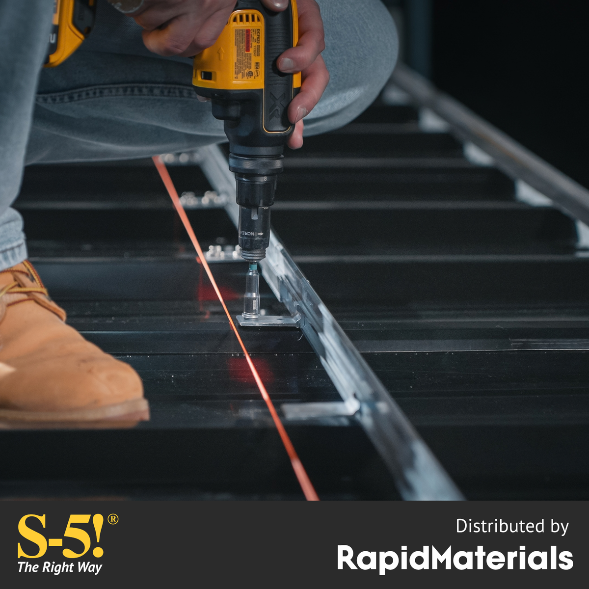 S-5! SnoGard™ EF Snow Retention System for Exposed-Fastened Metal Roofs - 84 LF Kit
