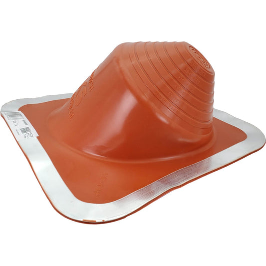 DEKS High Temperature Square Base Extreme Angle Pipe Boot