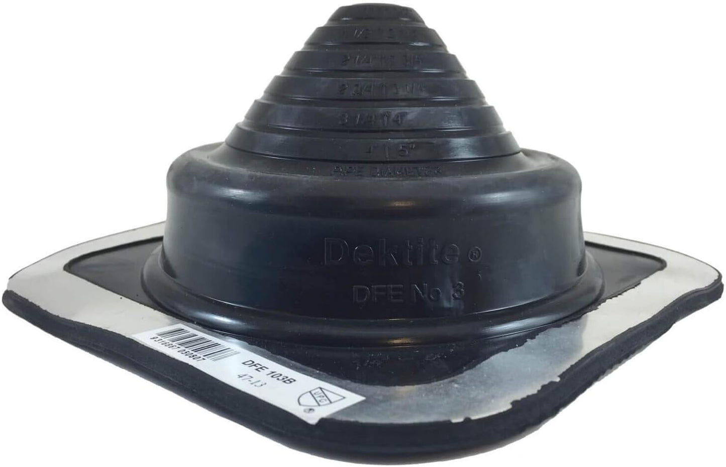 DEKS Square Base Pipe Boots