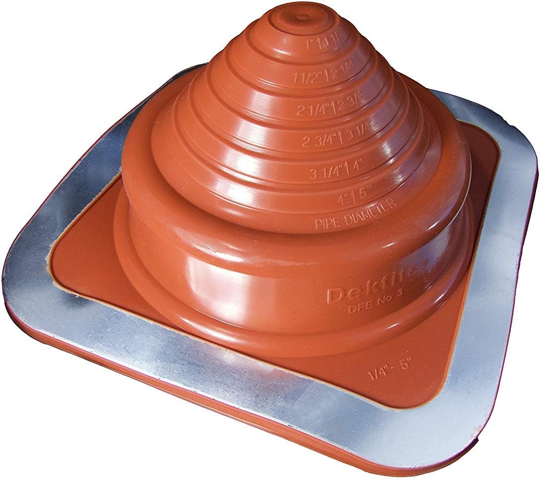 DEKS High Temperature Square Base Pipe Boots