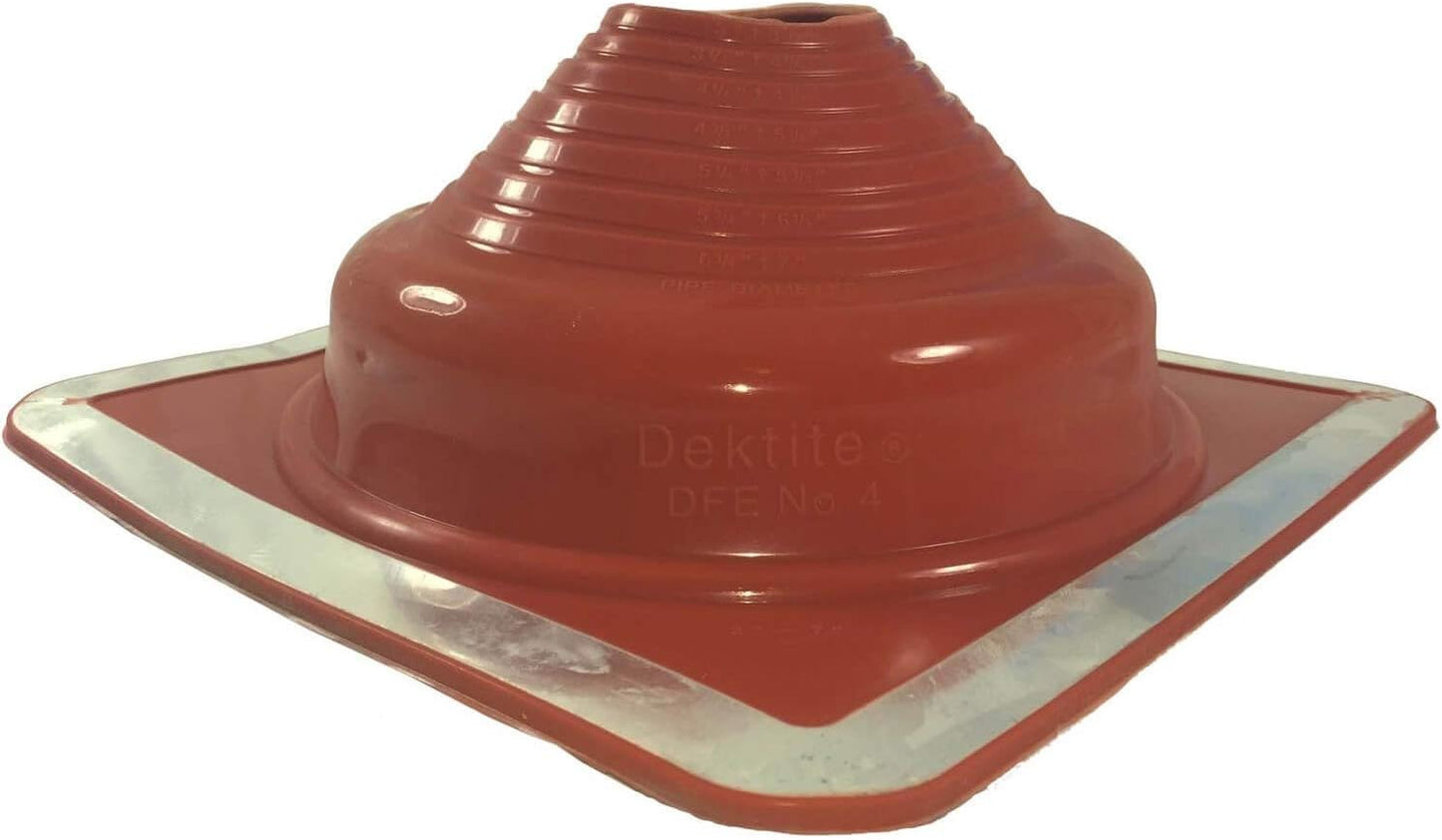 DEKS High Temperature Square Base Pipe Boots