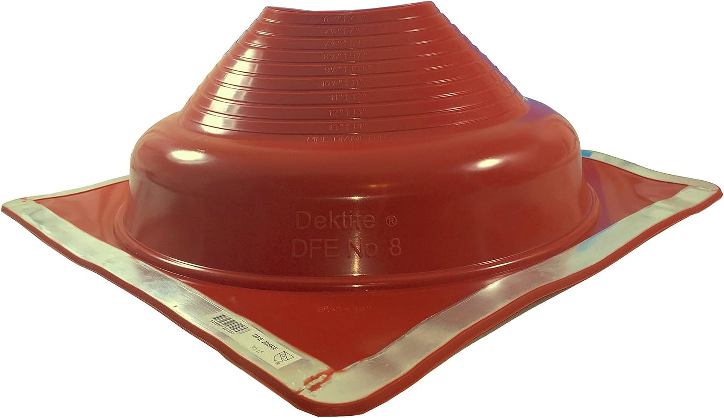 DEKS High Temperature Square Base Pipe Boots