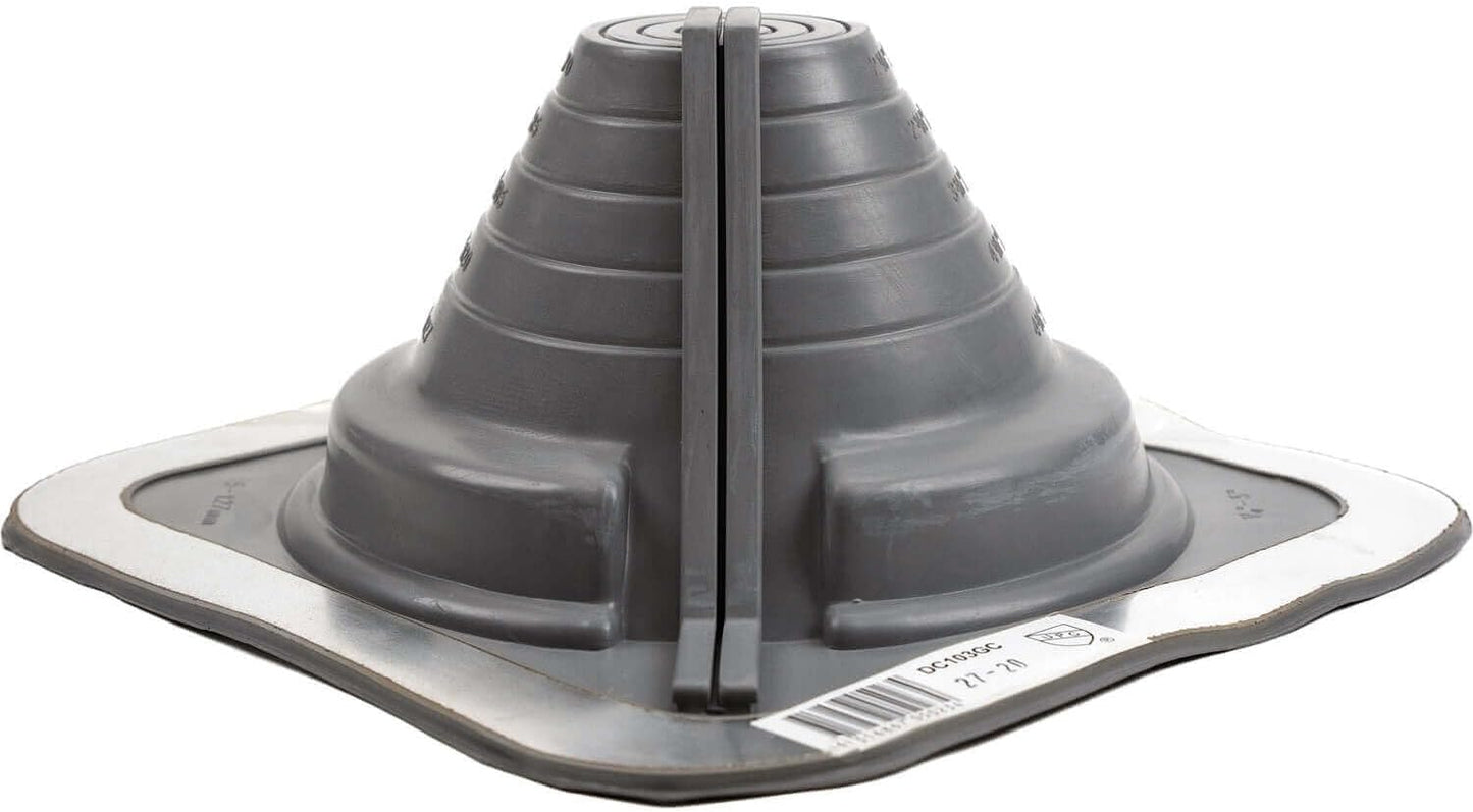 DEKS Square Base Combo Retrofit Pipe Boots