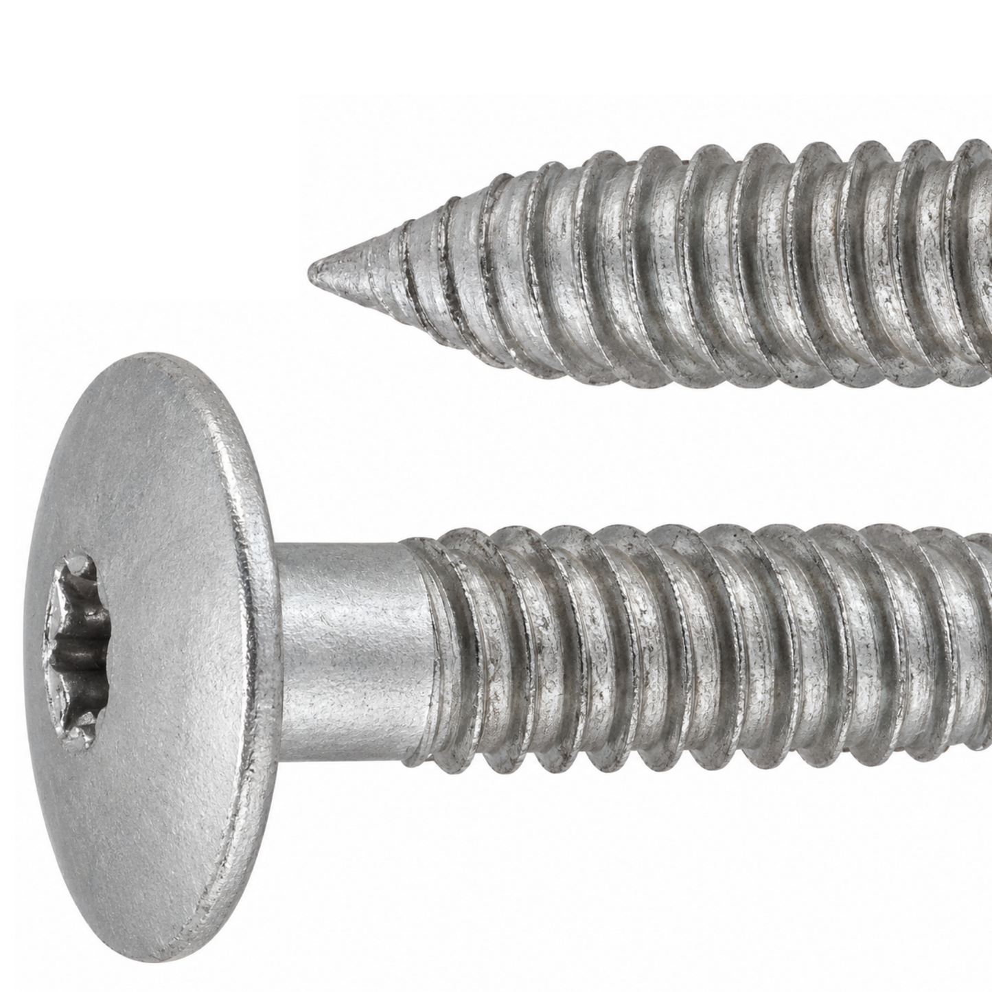 SFS TDA-S-D16 Metal Self-Drilling Screw Bi-Met, Dome Head, 304 Stainless - #12 x 1" (250 Pack)