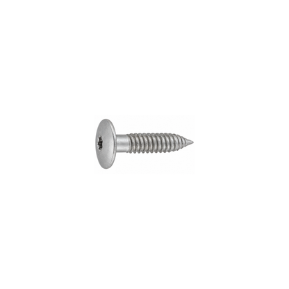 SFS TDA-S-D16 Metal Self-Drilling Screw Bi-Met, Dome Head, 304 Stainless - #12 x 1" (250 Pack)