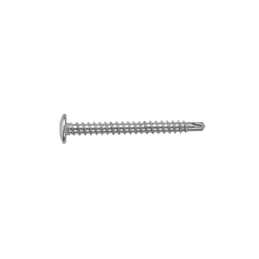 SFS SX3-D12 Bi-Metal Self-Drilling Screw, Dome Head, 304 Stainless - #12 x 1-5/8" (250 Pack)