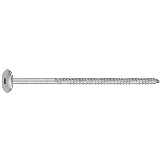 SFS TW-S-D12 Stainless Steel Dome Head Cladding Screw - #10 x 3" (250 Pack)